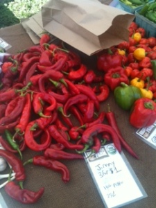 Sugar Creek Farm peppers